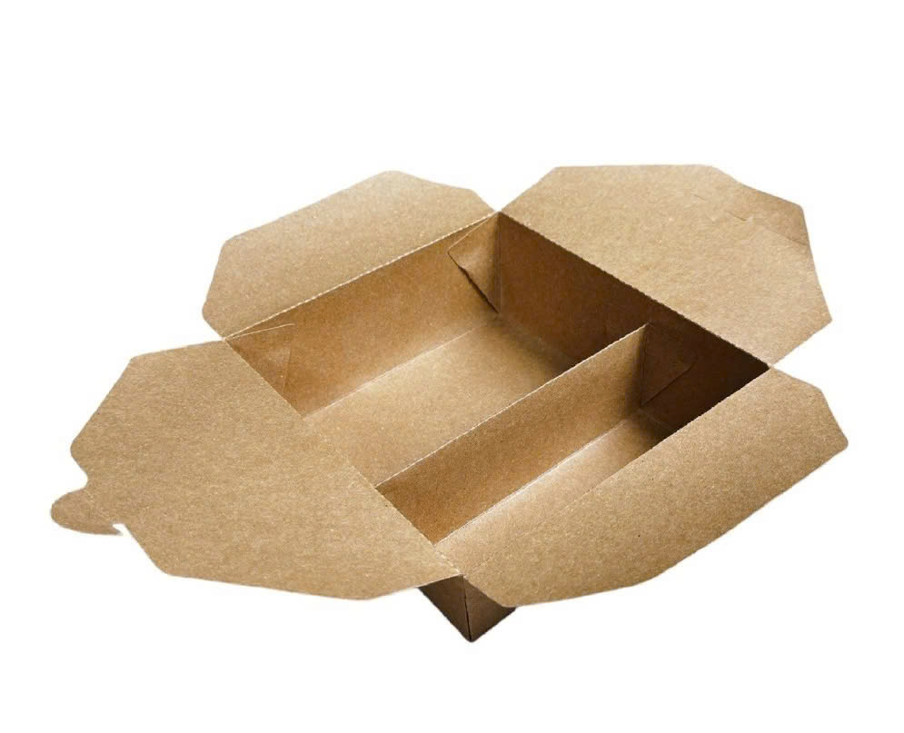 hộp giấy đựng đồ ăn mang về cho quán