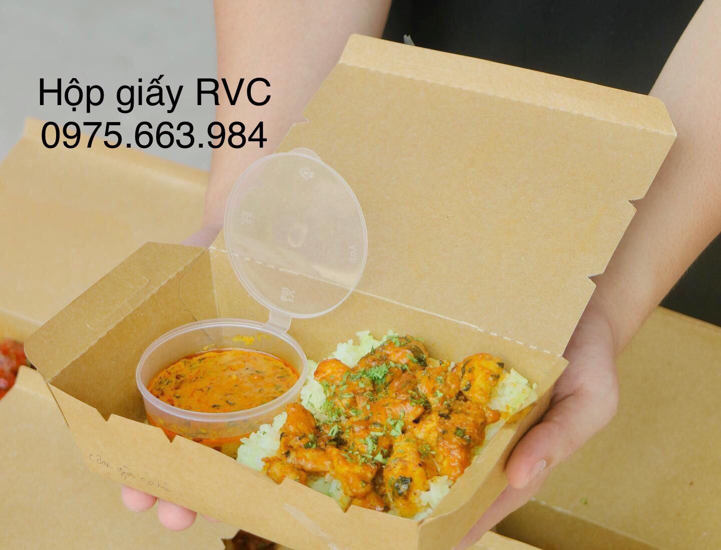 lựa chọn tối ưu hộp giấy đựng thức ăn