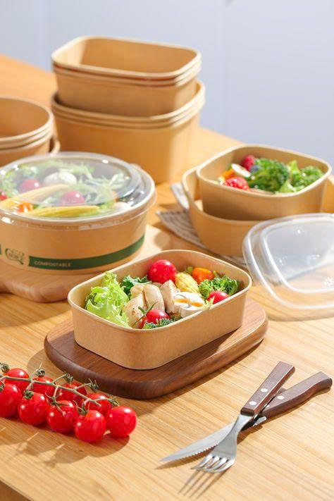 in hộp giấy đựng thức ăn theo yêu cầu